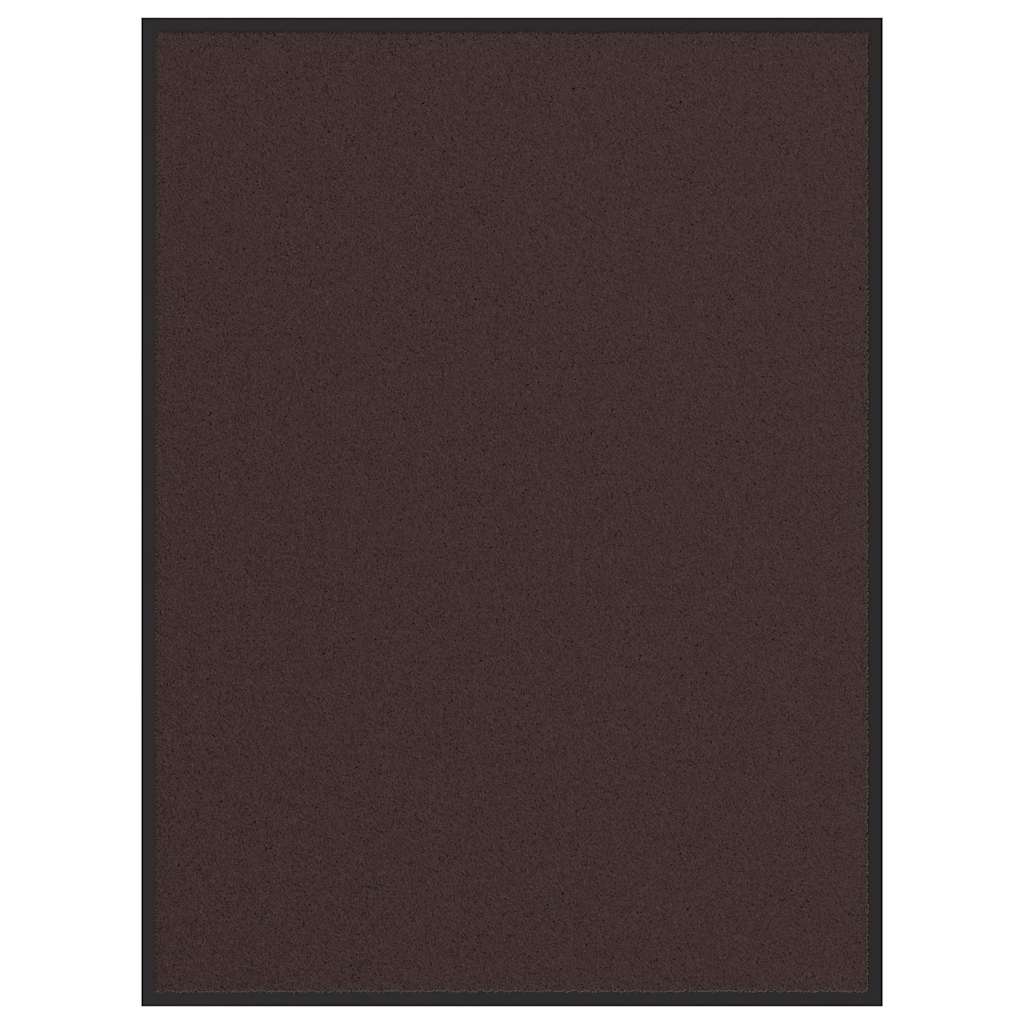 vidaXL Deurmat 40x60 cm zwart