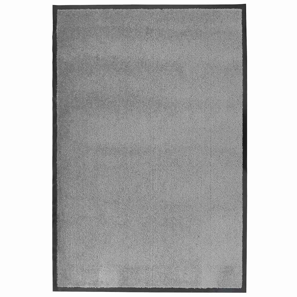 vidaXL Deurmat 40x60 cm zwart
