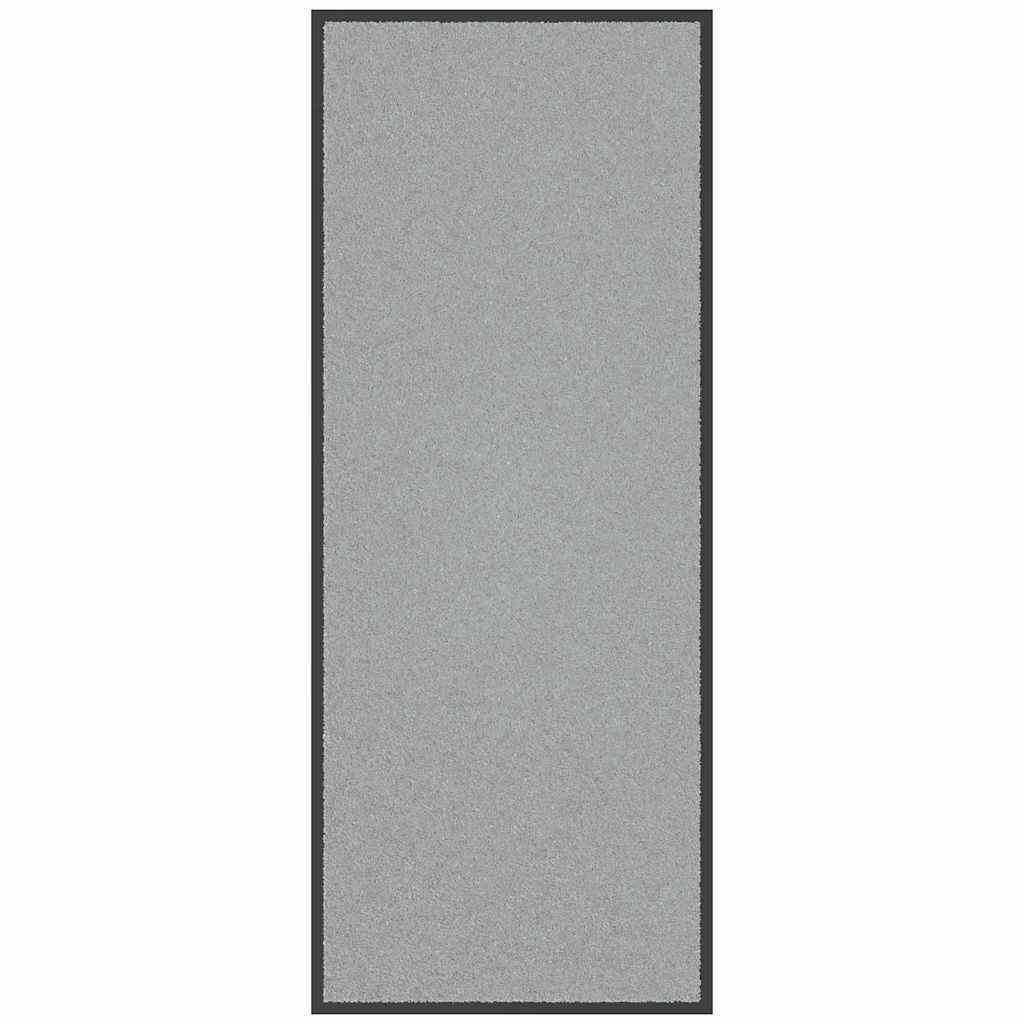 vidaXL Deurmat 40x60 cm zwart