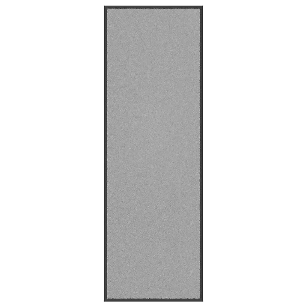 vidaXL Deurmat 40x60 cm zwart