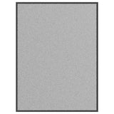 vidaXL Deurmat 40x60 cm zwart