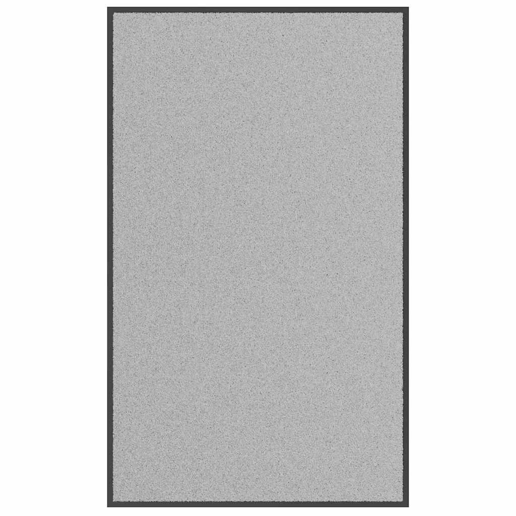 vidaXL Deurmat 40x60 cm zwart