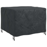 vidaXL Furniture Cover Solid Black 100 x 100 x 70 cm 210D