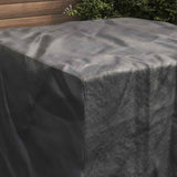 vidaXL Furniture Cover Solid Black 100 x 100 x 70 cm 210D