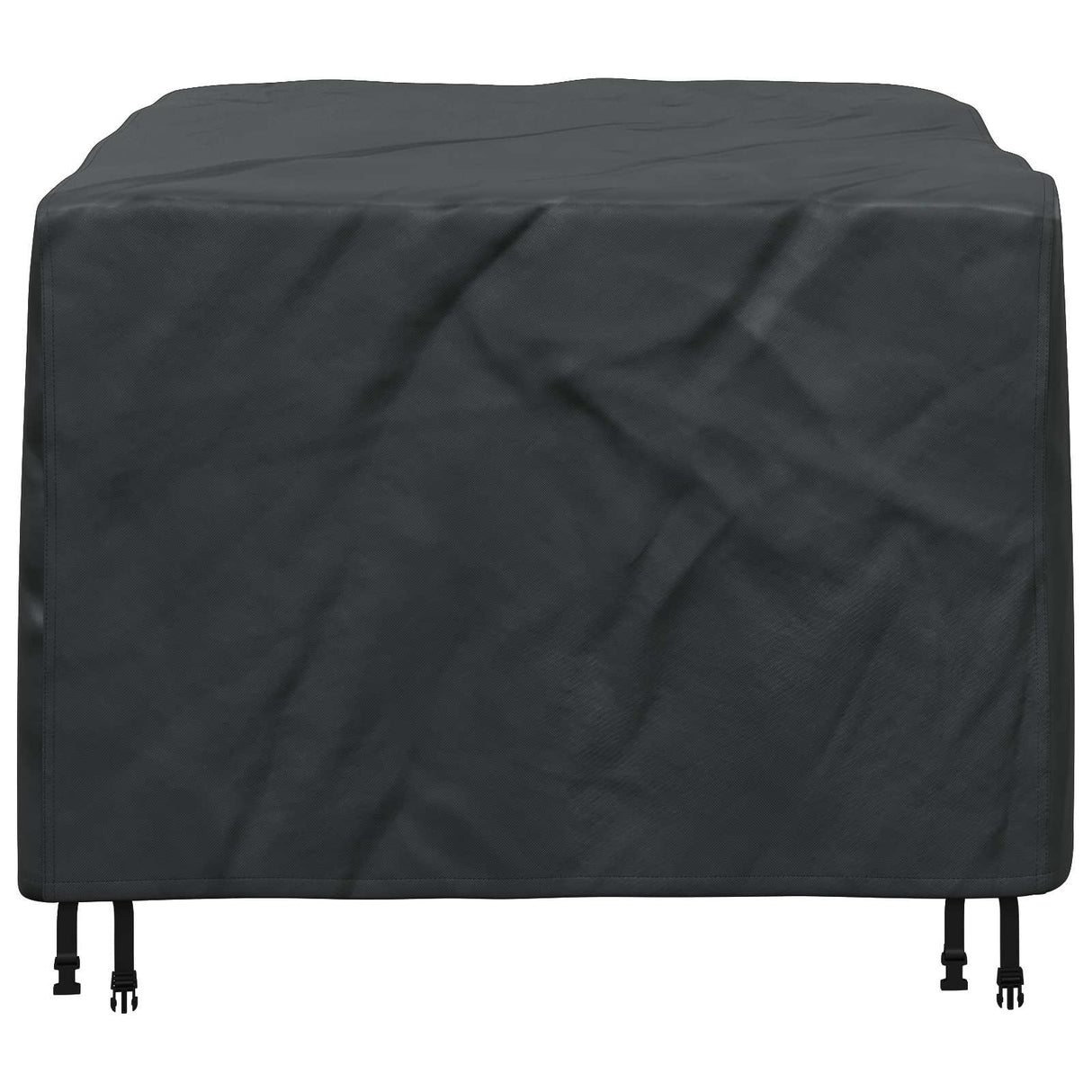vidaXL Furniture Cover Solid Black 100 x 100 x 70 cm 210D