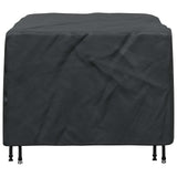 vidaXL Furniture Cover Solid Black 100 x 100 x 70 cm 210D
