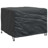 vidaXL Furniture Cover Solid Black 100 x 100 x 70 cm 210D