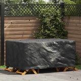vidaXL Furniture Cover Solid Black 100 x 100 x 70 cm 210D