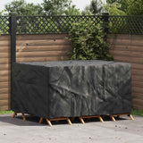 vidaXL Furniture Cover Solid Black 100 x 100 x 70 cm 210D