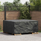 vidaXL Furniture Cover Solid Black 100 x 100 x 70 cm 210D