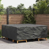 vidaXL Furniture Cover Solid Black 100 x 100 x 70 cm 210D