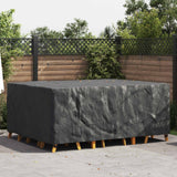 vidaXL Furniture Cover Solid Black 100 x 100 x 70 cm 210D