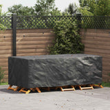 vidaXL Furniture Cover Solid Black 100 x 100 x 70 cm 210D
