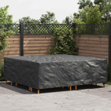 vidaXL Furniture Cover Solid Black 100 x 100 x 70 cm 210D