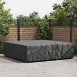 vidaXL Furniture Cover Solid Black 100 x 100 x 70 cm 210D