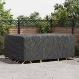 vidaXL Furniture Cover Solid Black 100 x 100 x 70 cm 210D