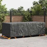 vidaXL Furniture Cover Solid Black 100 x 100 x 70 cm 210D