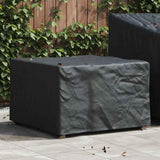 vidaXL Furniture Cover Solid Black 60 x 60 x 45 cm Fabric