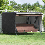 vidaXL Hoes voor buitenschommel 120 x 90 x 155 cm 210D Oxford stof