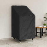 vidaXL Housse de canapé Noir 70 x 70 x 85 / 125 cm 600D Oxford Stof