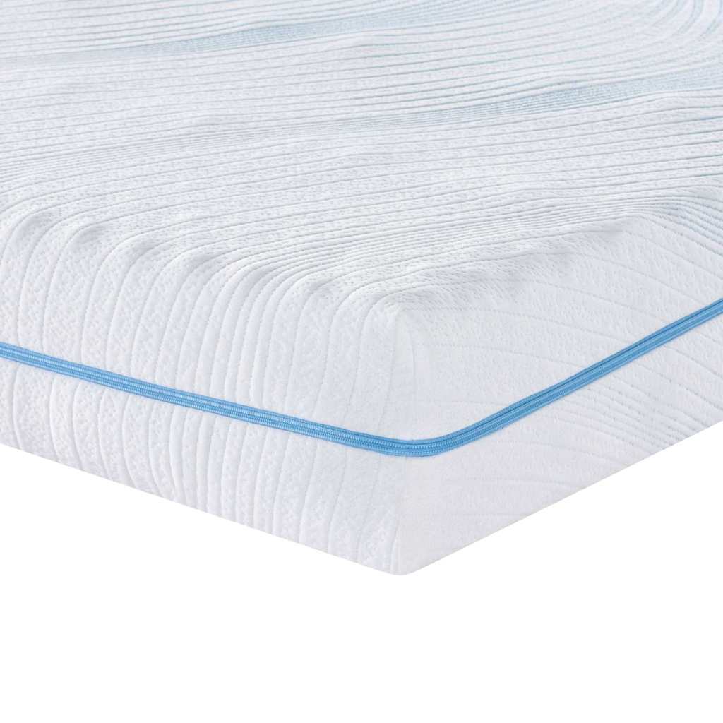 vidaXL Mattress White 80 x 200 cm Jacquard fabric