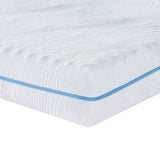 vidaXL Mattress White 80 x 200 cm Jacquard fabric