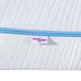 vidaXL Mattress White 80 x 200 cm Jacquard fabric