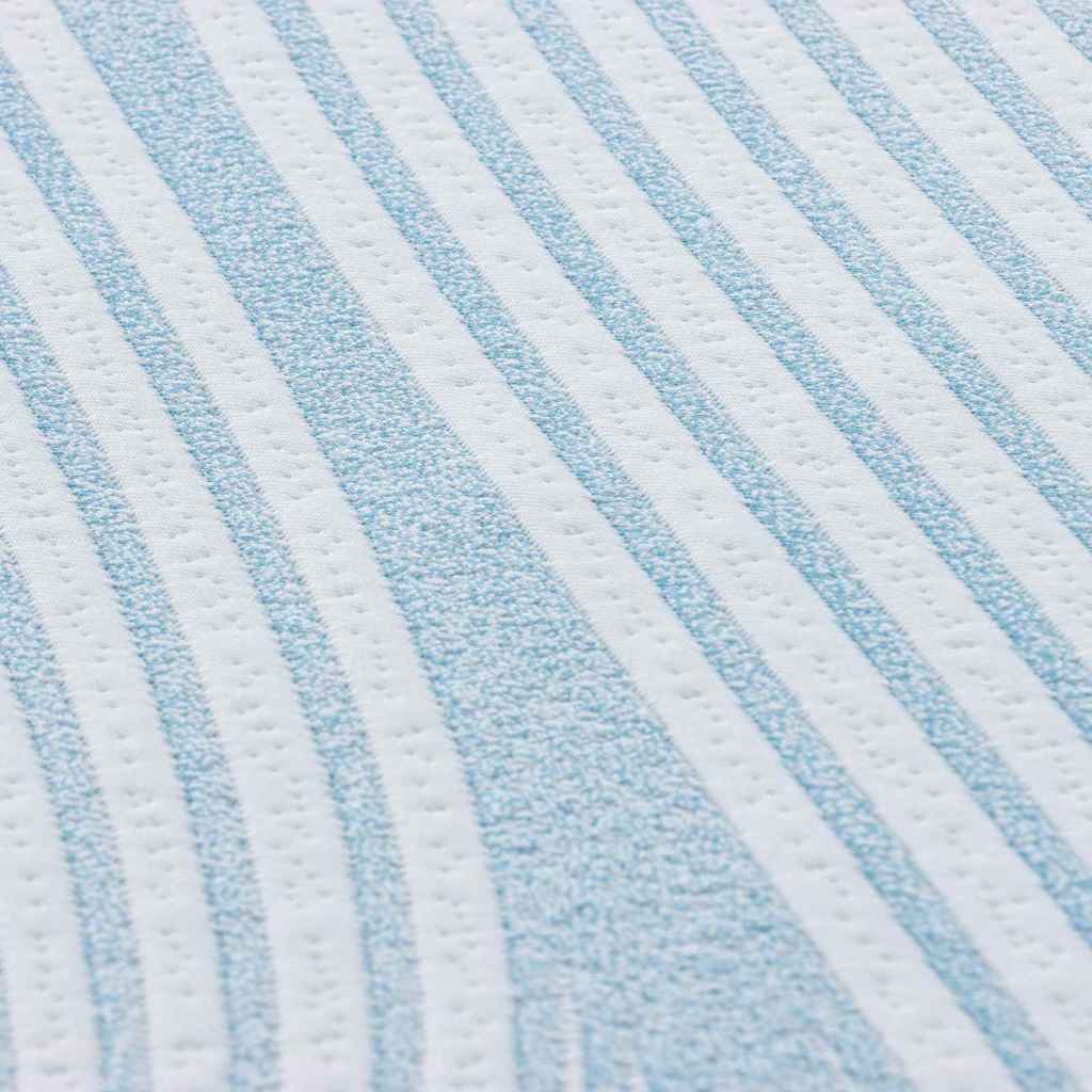 vidaXL Mattress White 80 x 200 cm Jacquard fabric