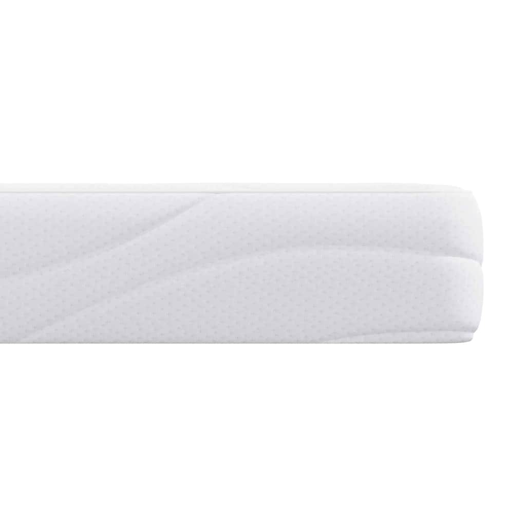 vidaXL Mattress White 70 x 200 cm Jacquard fabric