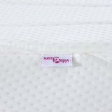 vidaXL Mattress White 70 x 200 cm Jacquard fabric