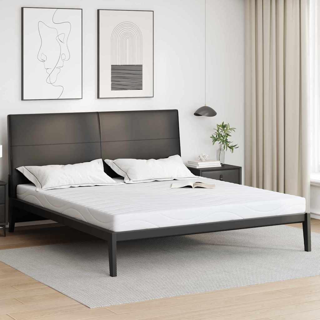 vidaXL Mattress White 70 x 200 cm Jacquard fabric