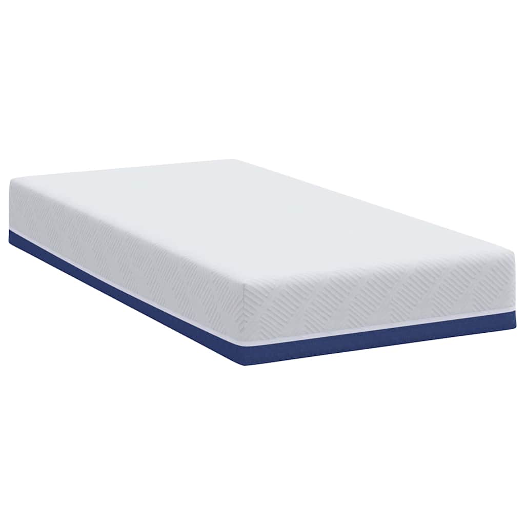 vidaXL Matras Wit en Blauw 80 x 160 cm Jacquard stof