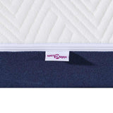 vidaXL Matras Wit en Blauw 80 x 160 cm Jacquard stof