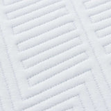 vidaXL Matras Wit en Blauw 80 x 160 cm Jacquard stof