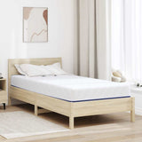 vidaXL Matras Wit en Blauw 80 x 160 cm Jacquard stof