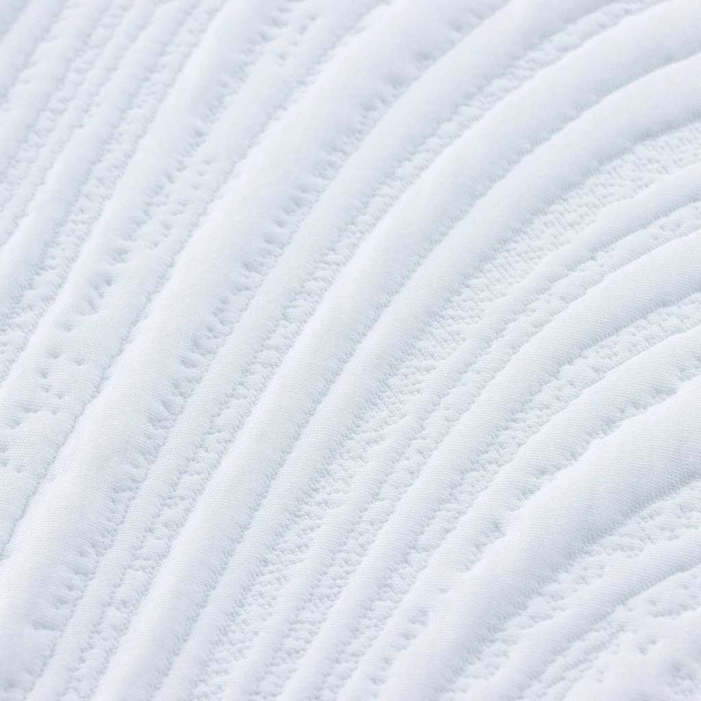 vidaXL Mattress White and Black 80 x 160 cm Jacquard fabric