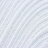 vidaXL Mattress White and Black 80 x 160 cm Jacquard fabric