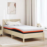 vidaXL Mattress White and Black 80 x 160 cm Jacquard fabric