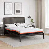 vidaXL Mattress White and Black 80 x 160 cm Jacquard fabric