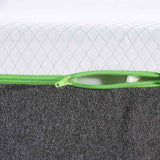 vidaXL Matras Wit en Grijs 80 x 160 cm Jacquard stof