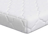 vidaXL Matras Wit 60 x 120 cm Jacquard stof
