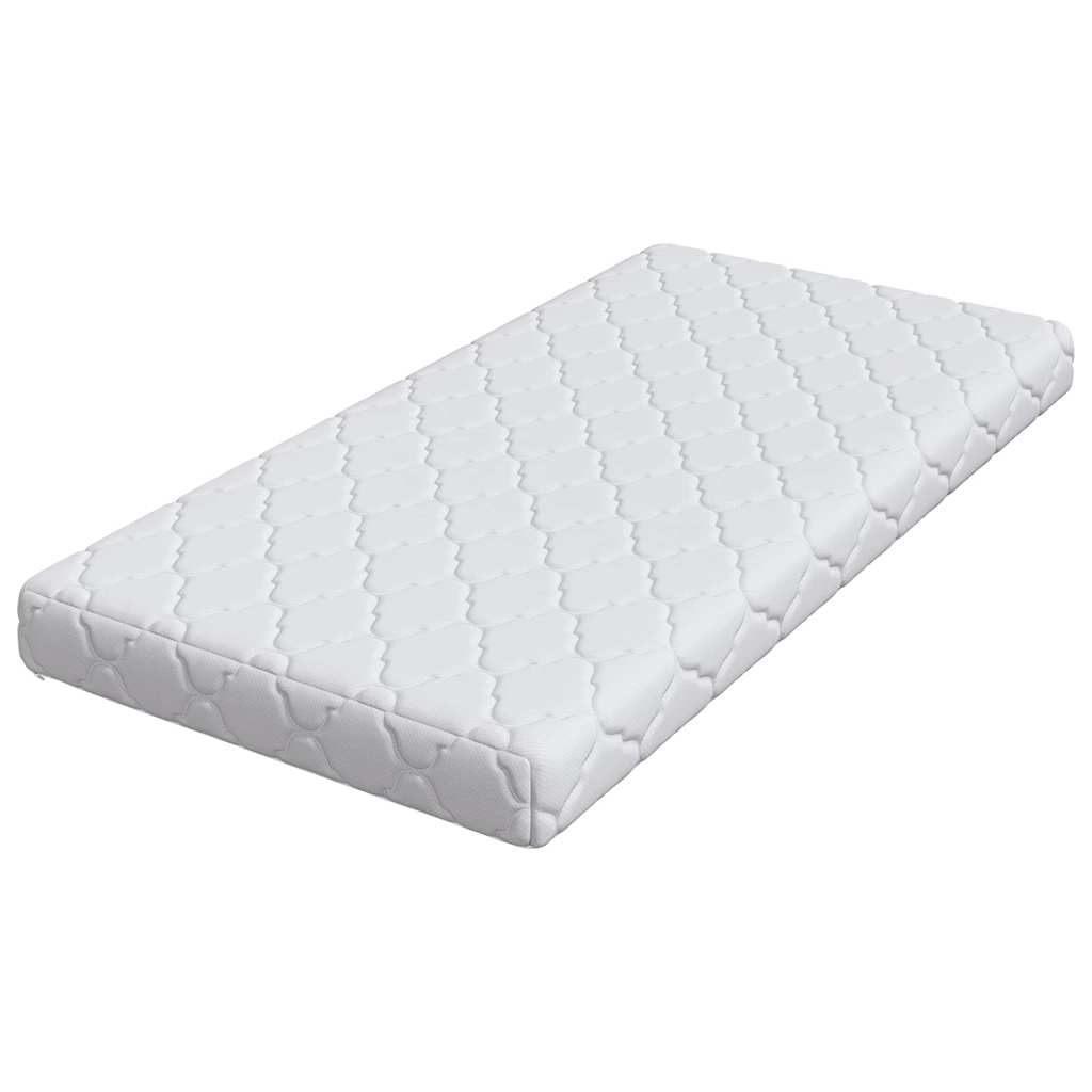 vidaXL Matras Wit 60 x 120 cm Jacquard stof