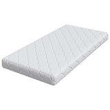 vidaXL Matras Wit 60 x 120 cm Jacquard stof