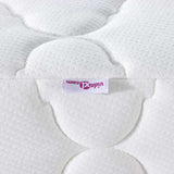 vidaXL Matras Wit 60 x 120 cm Jacquard stof