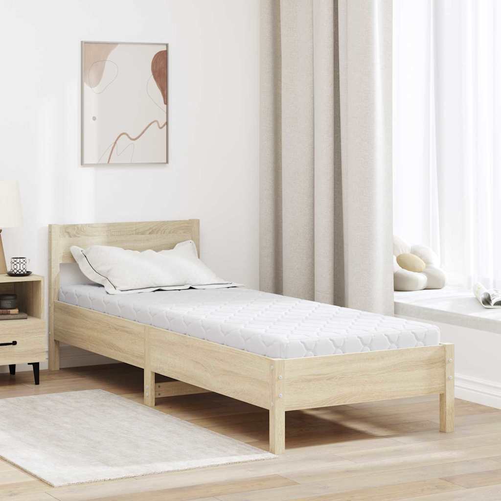 vidaXL Matras Wit 60 x 120 cm Jacquard stof