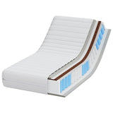 vidaXL Matras Wit 60 x 120 cm Pocketveer