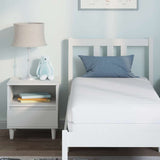 vidaXL Matras Wit 60 x 120 cm Pocketveer