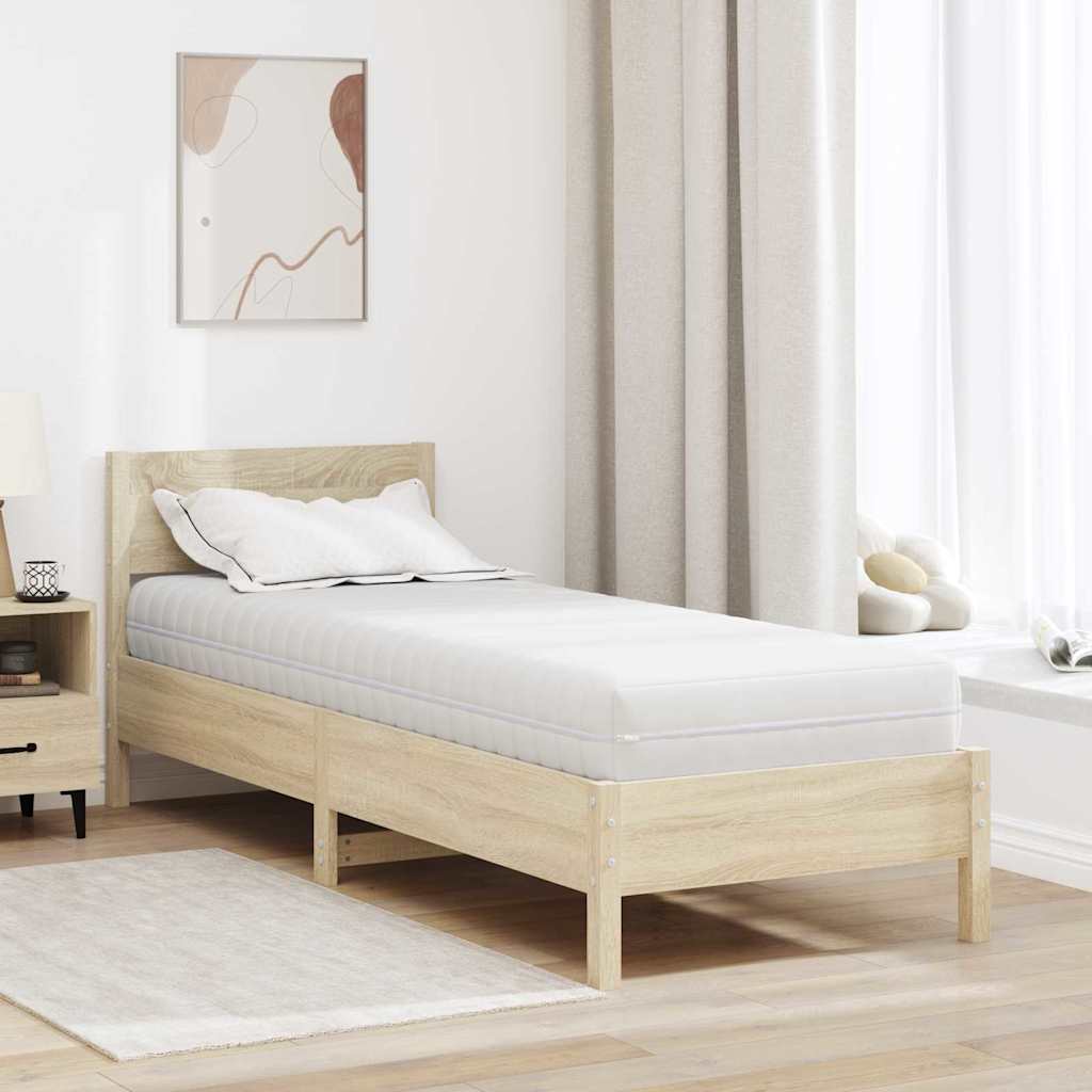 vidaXL Matras Wit 60 x 120 cm Pocketveer