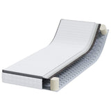 vidaXL Matras Wit en Grijs 70 x 200 cm Bonell Veer