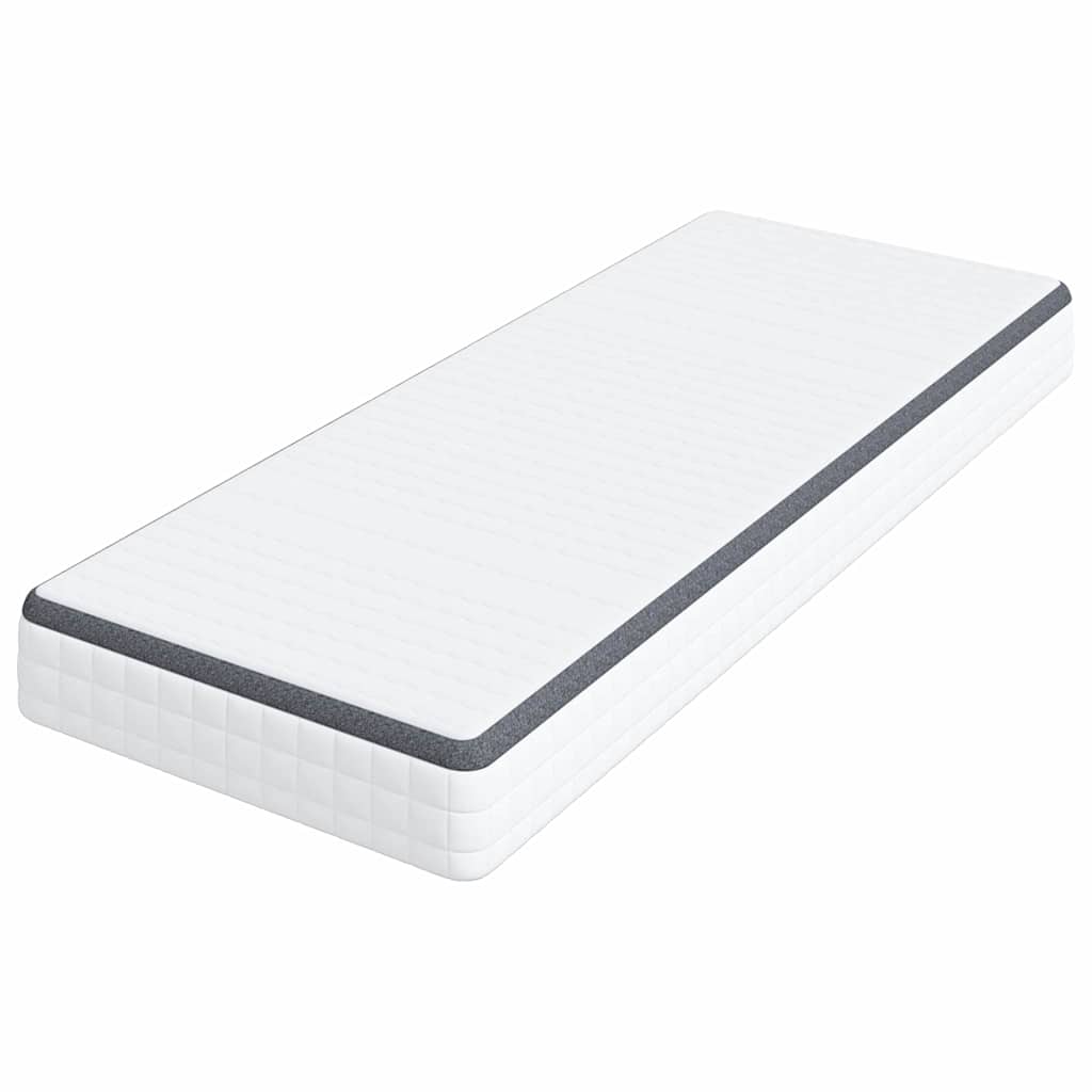 vidaXL Matras Wit en Grijs 70 x 200 cm Bonell Veer